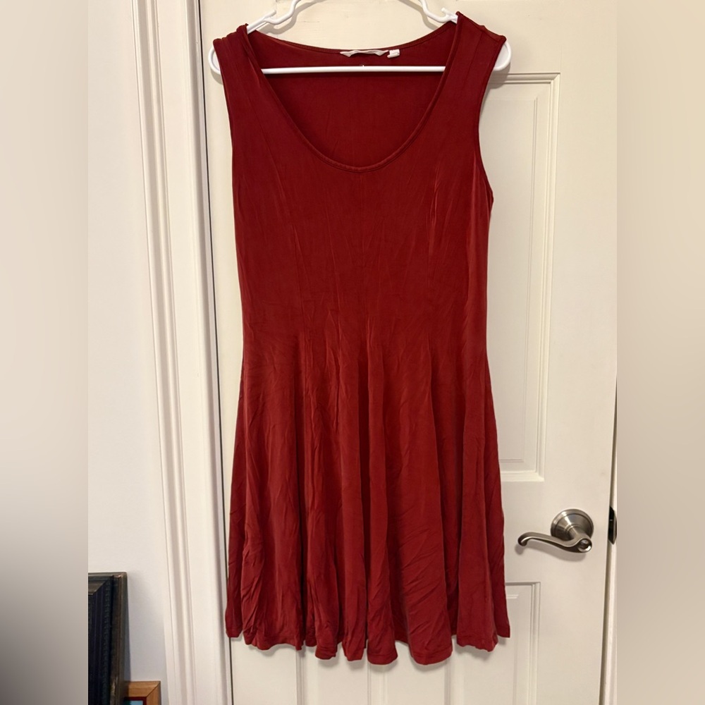 Athleta Modal/Spandex Fit and Flare Dress
